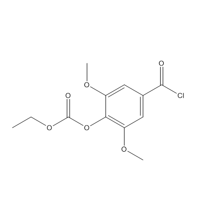 4-(Chlorocarbonyl)-2,6-dimethoxyphenyl ethyl carbonate, CAS No. 18780-68-2