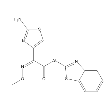 S-Benzothiazol-2-yl (Z)-2-(2-amino-1,3-thiazol-4-yl)-2-(methoxyimino)thioacetate (MAEM), CAS No. 80756-85-0