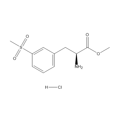 (S)-Methyl 2-amino-3-(3-(methylsulfonyl)phenyl)propanoate hydrochloride, CAS No. 851785-21-2